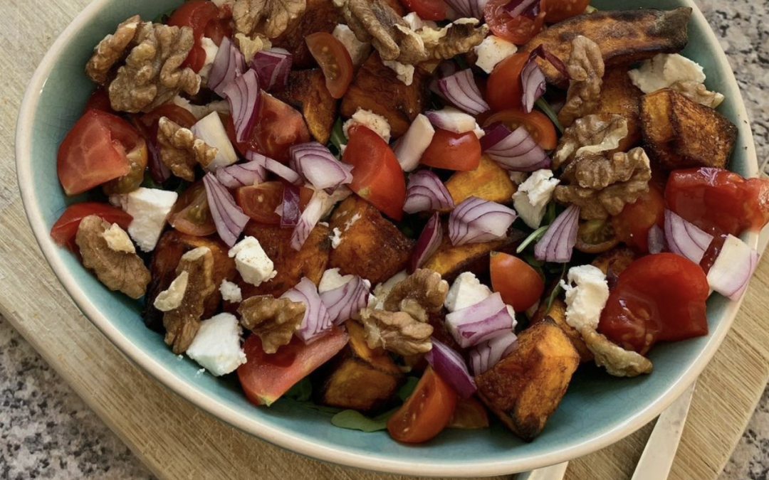 Recept: Pretty pumpkin salad